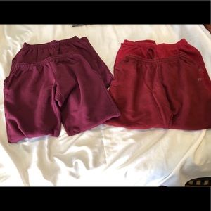 Bundle of sweat pantS, 4 pair all size Large.